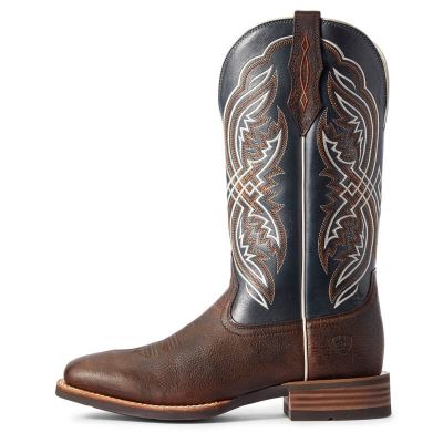 Ariat Double Kicker - Western Laarzen DonkerBruin Heren - 35749-313